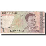 Billet, KYRGYZSTAN, 1 Som, KM:15, TB - Kirgizïe