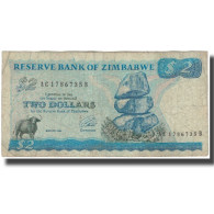 Billet, Zimbabwe, 2 Dollars, 1994, KM:1c, B+ - Simbabwe