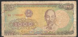 VIETNAM P106b 1000 DONG 1988 #VD     FINE NO P.h. - Viêt-Nam