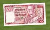 THAILAND THAILANDE  P89o 100 BAHT 1978 #0C  Signature 61 UNC. - Thaïlande