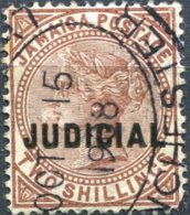 Jamaïque - 1898 - Timbre Yt  25  Surchargé "JUDICIAL" - Oblitéré - Jamaica (...-1961)