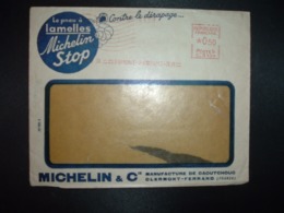 LETTRE Illustrée MICHELIN Le Pneu à Lamelles Stop EMA C 0138 à 050 Du 30 VI 36 CLERMONT FERRAND RP (63) - Other & Unclassified