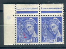 Variété N° Yvert 407, 1 Exemplaire Avec Un épi à L 'épaule Tenant à Normal, Neufs Luxe - Prix Fixe - Réf V 768 - Unused Stamps