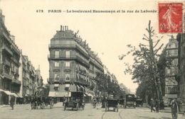 PARIS 8eme Arrondissement  Boulevard Haussmann Et Rue De Laborde - Arrondissement: 08