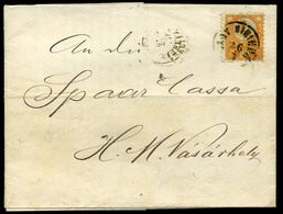 NAGYKIKINDA 1873. Dekoratív 2Kr-os Nyomtatvány Hódmezővásárhelyre Küldve  /   Decorative  2 K Print To Hódmezővásárhely - Used Stamps