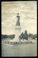 GÖDÖLLŐ 1908. Erzsébet Királyné Szobor,  Régi Képeslap  /  Queen Elizabeth Statue, Vintage Pic. P.card - Hongarije