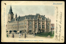 KECSKEMÉT 1902. Régi Képeslap, Portó Bélyegzéssel  /  Vintage Pic. P.card Postage Due Pmk - Used Stamps
