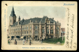 KECSKEMÉT 1902. Régi Képeslap, Portó Bélyegzéssel  /  Vintage Pic. P.card Postage Due Pmk - Usati