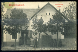 BUDAKESZI Belák József üzlete, Régi Képeslap   / József Belák's Store Vintage Pic. P.card - Hongarije