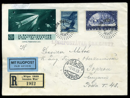 AUSZTRIA 1933. Dekoratív WIPA Légi Levél Sopronba Küldve  /   Decorative  WIPA Airmail Letter To Sopron - Briefe U. Dokumente