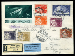 AUSZTRIA 1933. Dekoratív WIPA Légi Levél Sopronba Küldve  /   Decorative  WIPA Airmail Letter To Sopron - Briefe U. Dokumente