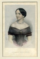 HOLLÓSY Kornélia  Litográfia, Walzel XIX Sz. Képméret21*14 Cm  /  Litho - Zonder Classificatie