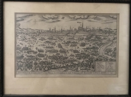 Ansicht Von Wien, Erste Türkenbelagerung , Szép Rézmetszet 1603.  Ortelius. - Non Classificati