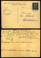LENGYELORSZÁG Generalgouvernement  1940. Díjjegyes Levlap, Judaica  /  POLAND Stationery P.card - Autres & Non Classés