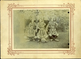 FUTBALLCSAPAT Régi Fotó , Képméret 18*12 Cm  /  Football Team Vintage Photo - Otros & Sin Clasificación