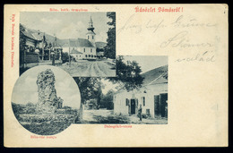 DÖMSÖD 1900. Régi Képeslap  /  Vintage Pic. P.card - Ungarn