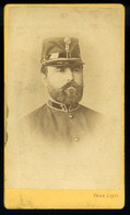 GYULA 1880. Ca. Weisz Lipót : Katona, Visit  Fotó  /  Lopót Weisz Soldier Photo - Autres & Non Classés