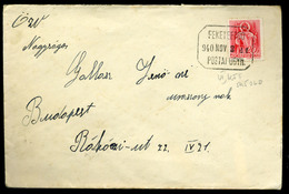 FEKETEERDŐ 1940. Levél, Postaügynökség Bélyegzéssel  /  Letter Postal Agency Pmk - Briefe U. Dokumente