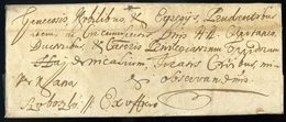 HAJDUDOROG 1755. Dekoratív Ex Offo Levél, Tartalommal (szökött Fogoly) Szoboszlóra Küldve  /   Decorative  Official Lett - ...-1867 Prephilately