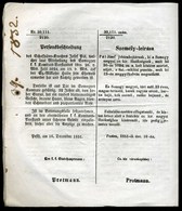 1851. Kétnyelvű Közövény  /  Bilingual Announcement - Unclassified