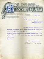 BUDAPEST Koestlin és Társa  Fejléces, Céges Levél 1902. /  Letterhead Corp. Bill - Ohne Zuordnung