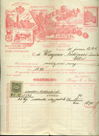 BUDAPEST Krayerés Társa  Fejléces, Céges Számla  1901. /  Letterhead Corp. Bill - Unclassified