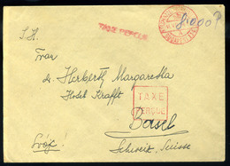 BUDAPEST 1946.07. Kp Bérm Levél Svájcba Küldve / Period23 To Switzerland 20g Cover Cash Payment 8000billioP Budapest To  - Storia Postale