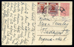 1923. Képeslap Ausztriából 2*3K Portózással  /  Vintage Pic. P.card  From Austria 2*3K Postage Due - Covers & Documents