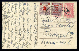 1923. Képeslap Ausztriából 2*3K Portózással  /  Vintage Pic. P.card  From Austria 2*3K Postage Due - Storia Postale