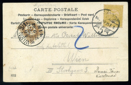 BUDAPEST 1903. Képeslap 2f  Bécsbe Küldve Portózva  /  Vintage Pic. P.card  2f To Vienna, Postage Due - Gebraucht