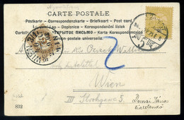 BUDAPEST 1903. Képeslap 2f  Bécsbe Küldve Portózva  /  Vintage Pic. P.card  2f To Vienna, Postage Due - Usati