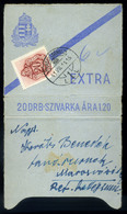 MAROSVÁSÁRHELY 1941. Poszázott Szivaros Doboz, Portózva!  /  Mailed Cigar Box, Postage Due - Storia Postale