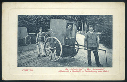 PÖSTYÉN 1912. Régi Képeslap , Weisz Lipót / Vintage Pic. P.card, Lipót Weisz - Hungary