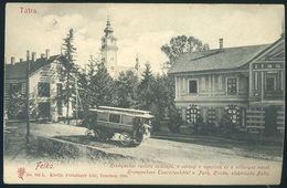 FELKA  Régi Képeslap, Villanyos Vasút / Vintage Pic. P.card, Tram - Hungary