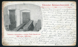 SELMECBÁNYA 1900. Petőfi, Régi Képeslap / Vintage Pic. P.card, Pezőfi - Hungary