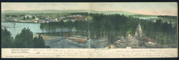 PÖSTYÉN 1903. Panoráma, Régi Képeslap / Vintage Pic. P.card Panorama - Hungary