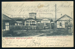 MÁRAMAROS 1904. Bánya , Régi Képeslap  /  Mine, Vintage Pic. P.card - Hungary