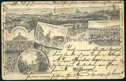 BRUCK 1897. Régi Képeslap  /  Vintage Pic. P.card - Hungary