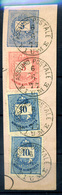 FIUME Utalvány Kivágás, Szép és Ritka Bélyegzés  /   Postal Money Order  Excision Nice Rare Pmk, - Gebraucht