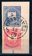 CSANTAVÉR Utalv. Kivágás, Szép Bélyegzés  /   Postal Money Order Excision Nice Pmk - Used Stamps