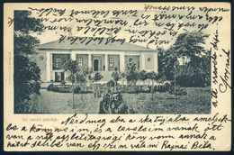 JÁSZBERÉNY 1904. Uri Casinó Palotája , Ritka, Régi Képeslap  /  Gentlemen Casino Palace Rare Vintage Pic. P.card - Hungary