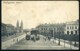 NYÍREGYHÁZA 09. Beltér, Villamos, Régi Képeslap  /  Interior, Tram, Vintage Pic. P.card - Hungary