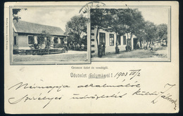 SOLYMÁR 1903. Régi Képeslap  /  Vintage Pic. P.card - Hungary