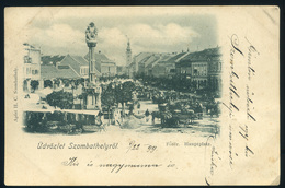 SZOMBATHELY 1899. Régi  Képeslap  /  Vintage Pic. P.card - Hungary