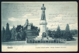 GÖDÖLLŐ 1905. Erzsébet Királyné Szobor,  Régi Képeslap  /  Queen Elizabeth Statue Vintage Pic. P.card - Hungary