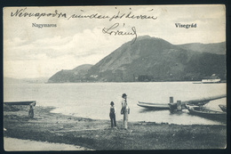NAGYMAROS VISEGRÁD 1909. Régi Képeslap  /  Vintage Pic. P.card - Hungary