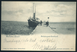 BALATONFÜRED 1901. Régi Képeslap  /  Vintage Pic. P.card - Hungary