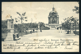 BUDAPEST 1903. Tisztviselőtelep, Kálvária  Képeslap  /  Officer's Quarter, Calvary Vintage Pic. P.card - Hungary