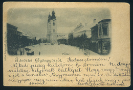 GYÖNGYÖS 1902. Régi Régi Képeslap  /  Vintage Pic. P.card - Hungary