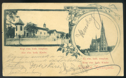 BUDAPEST KŐBÁNYA 1899. Régi Képeslap  /  BUDAPEST, STONE MINE Vintage Pic. P.card - Hungary